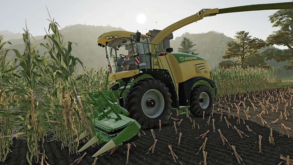 Krone Bigx 580 V1000 Farming Simulator 22 Mod Fs22 Mod 7639