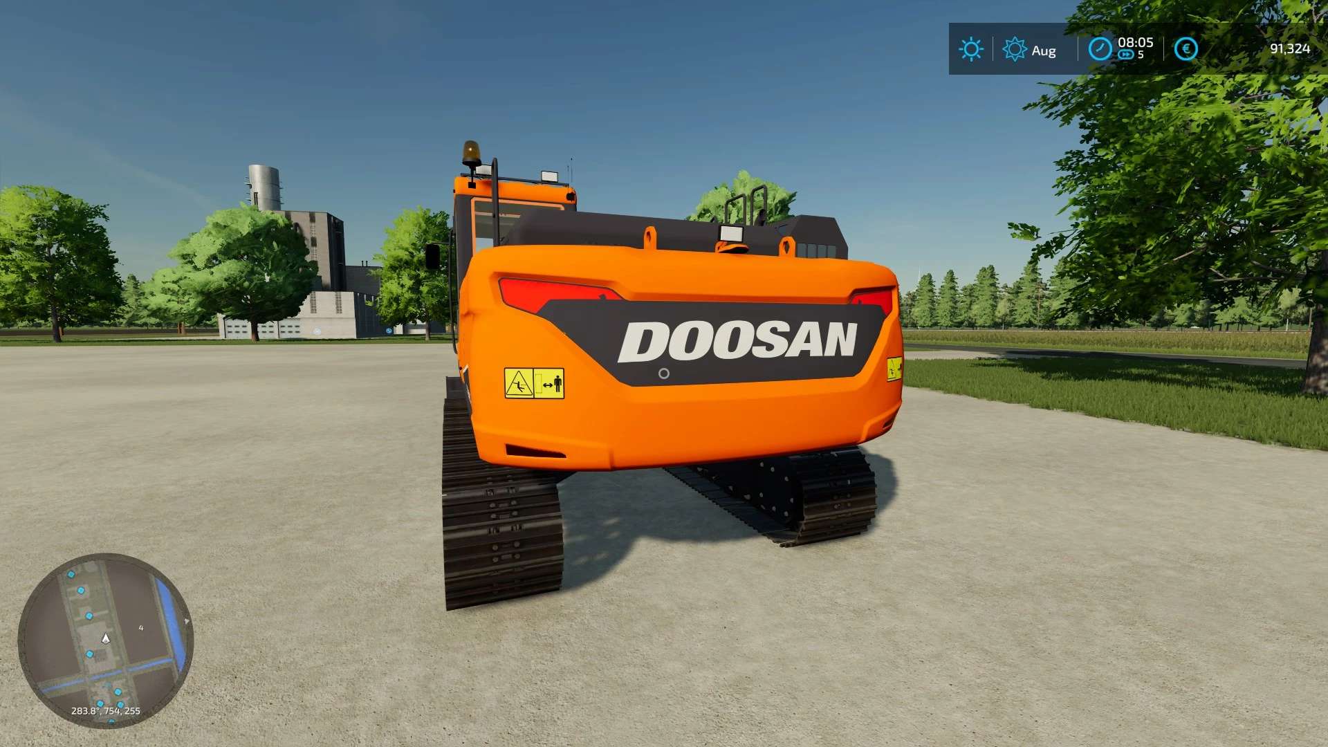 Doosan Dx225 V1000 Farming Simulator 22 Mod Fs22 Mod 8123